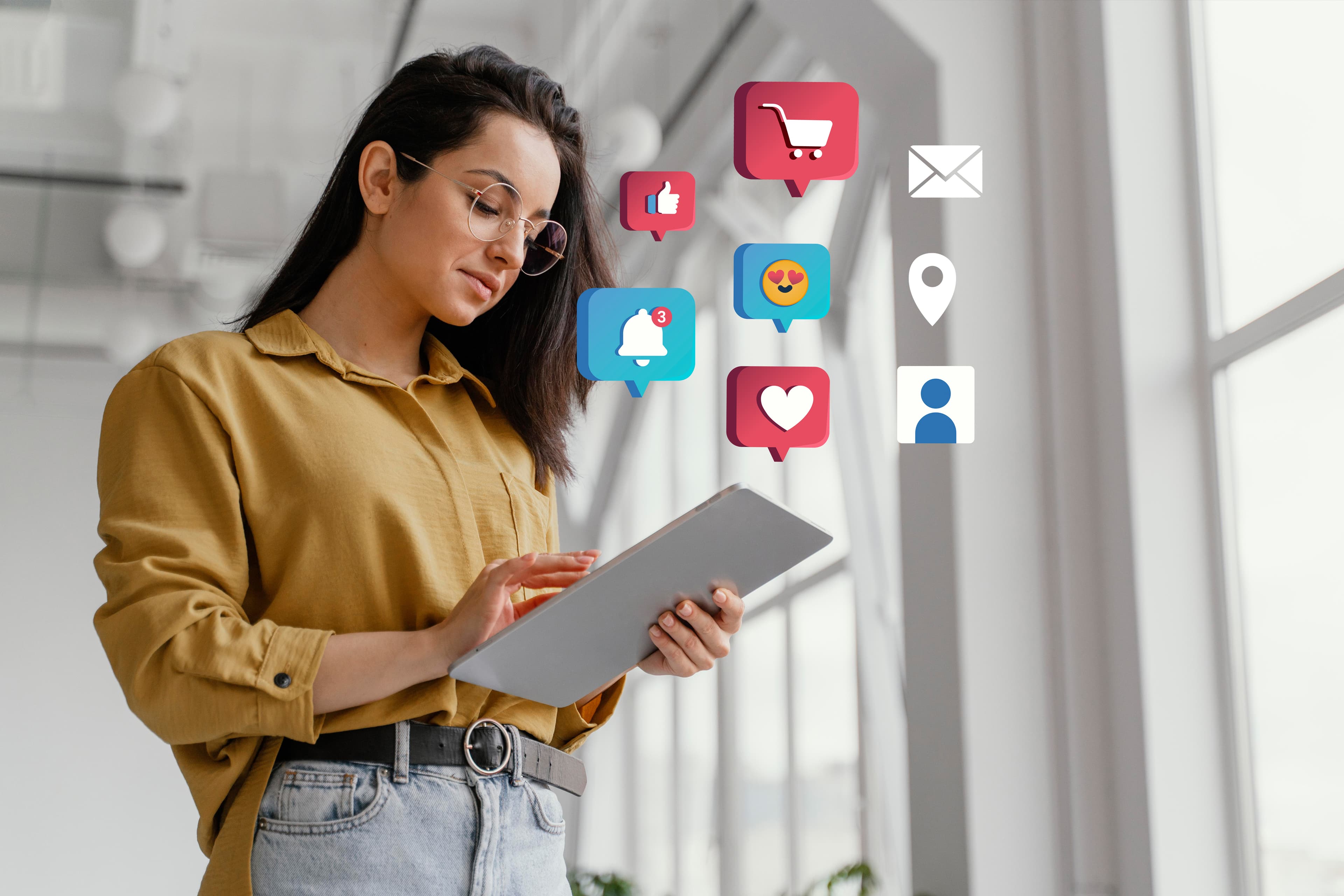 Professional team working on digital solutions